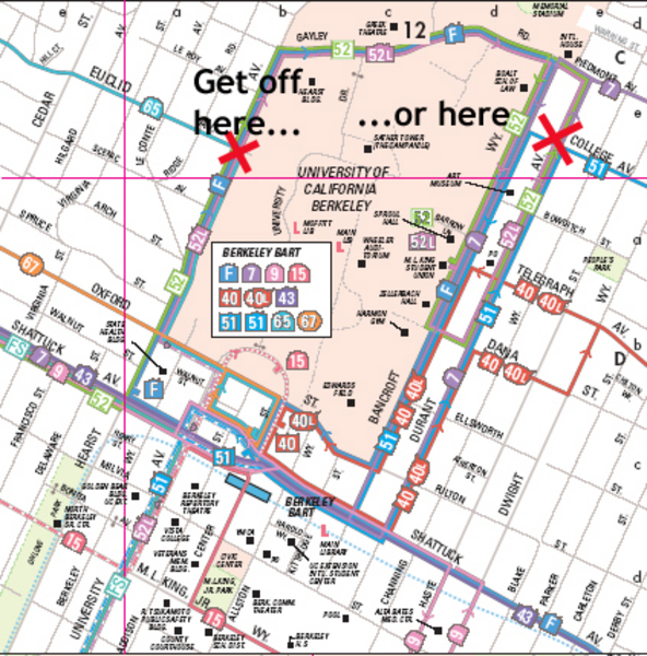 Map Of Uc Berkeley - United States Map